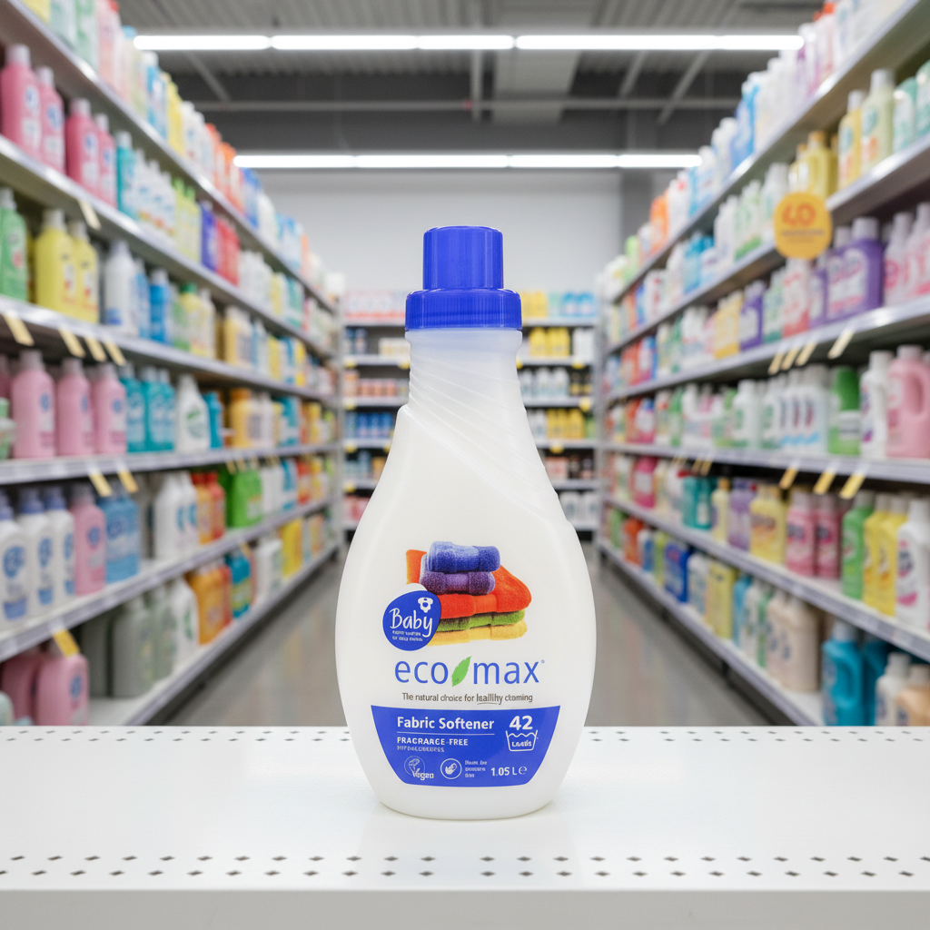 Eco-Max Fabric Softener Fragrance Free/Baby - 1.05ltr
