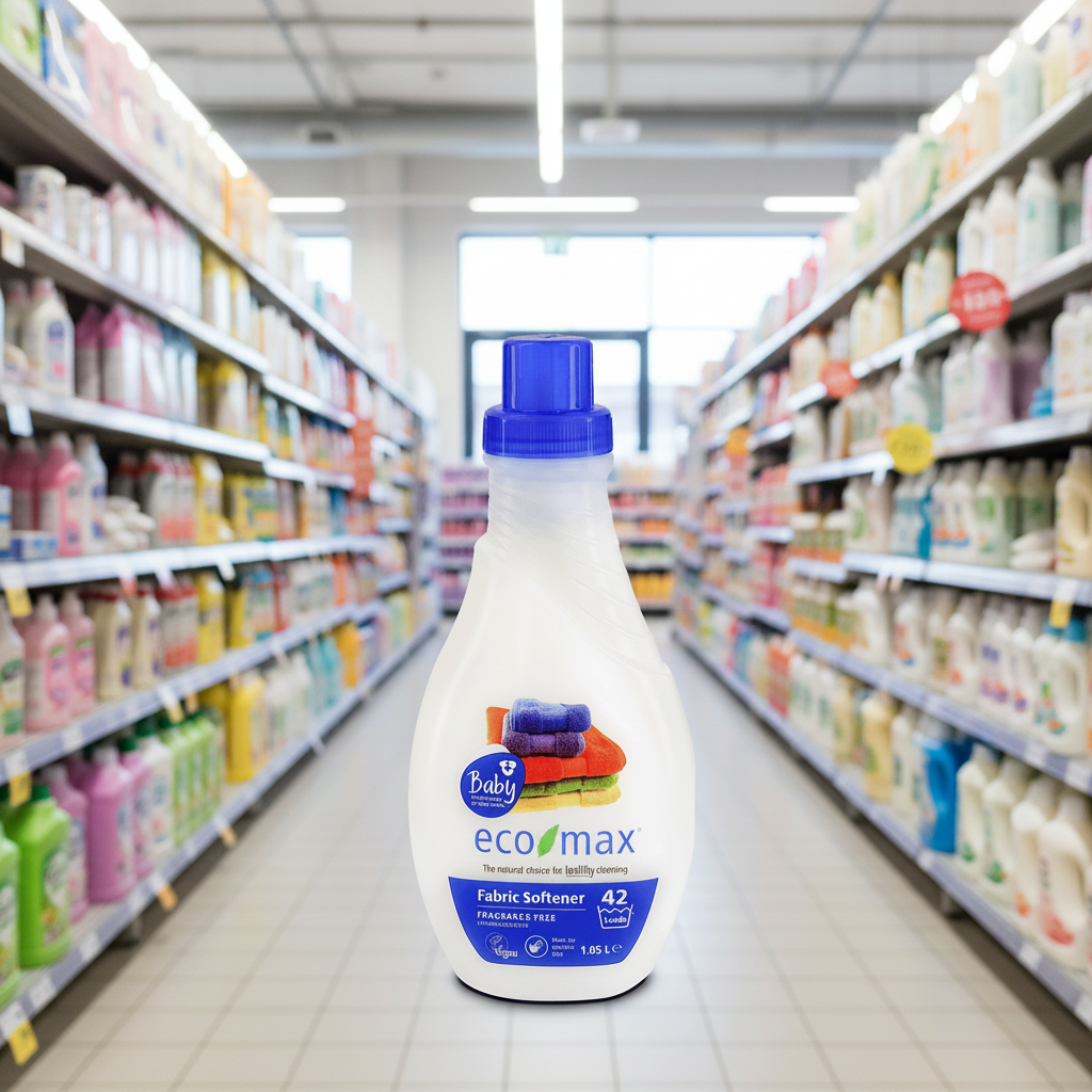 Eco-Max Fabric Softener Fragrance Free/Baby - 1.05ltr