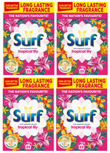 4 x Surf Powder Tropical 23 Wash 1.15Kg