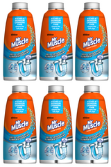 6 x Mr Muscle Drain Foamer - 500ML