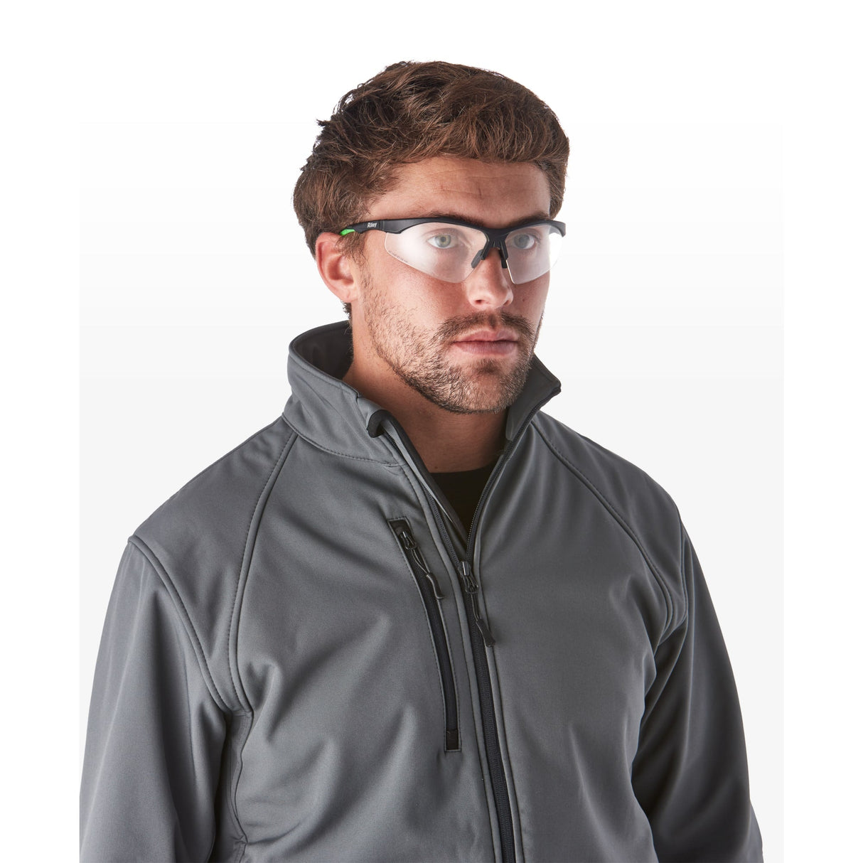 RILEY Ready Reader Sports Style Reading Safety Glasses with +2.50 Lens