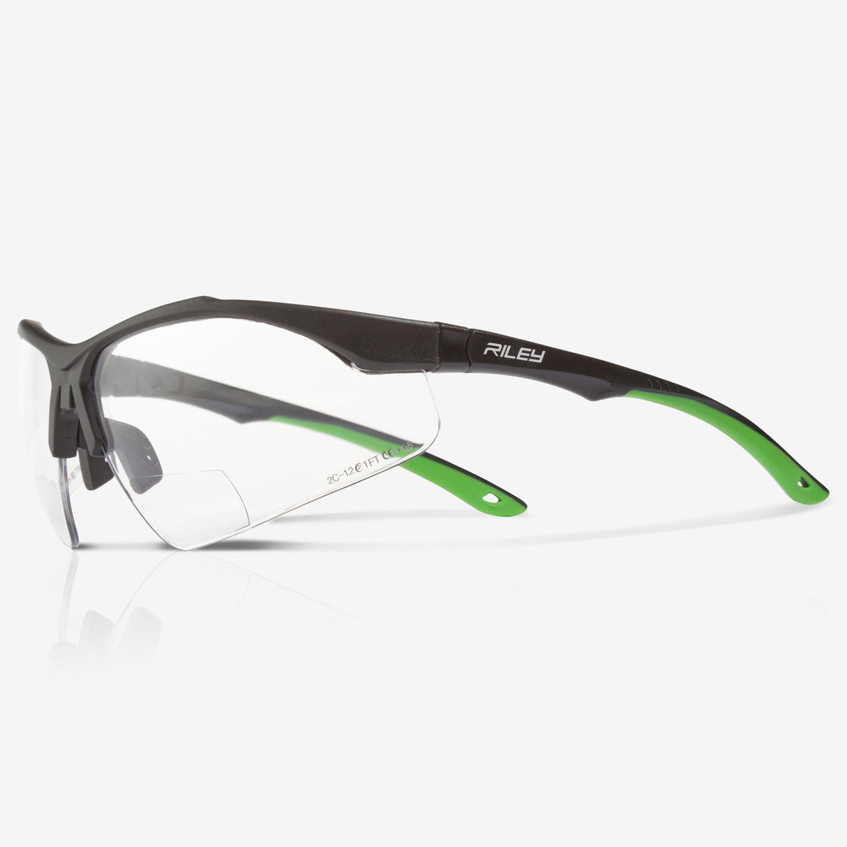 Riley Ready Reader – Sports-Style Safety Reading Glasses (+1.50)