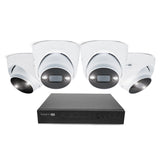 Swann AdvancedX 4K 1TB 8-Channel Wired PoE NVR CCTV with 4 Dome Camera Kit