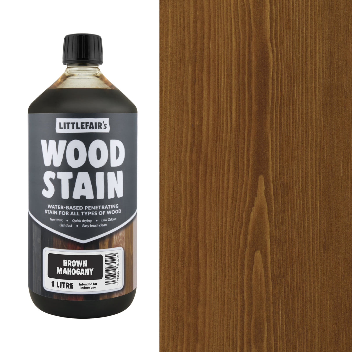 Littlefairs Water Based Wood Stains - Non Toxic & Eco Friendly