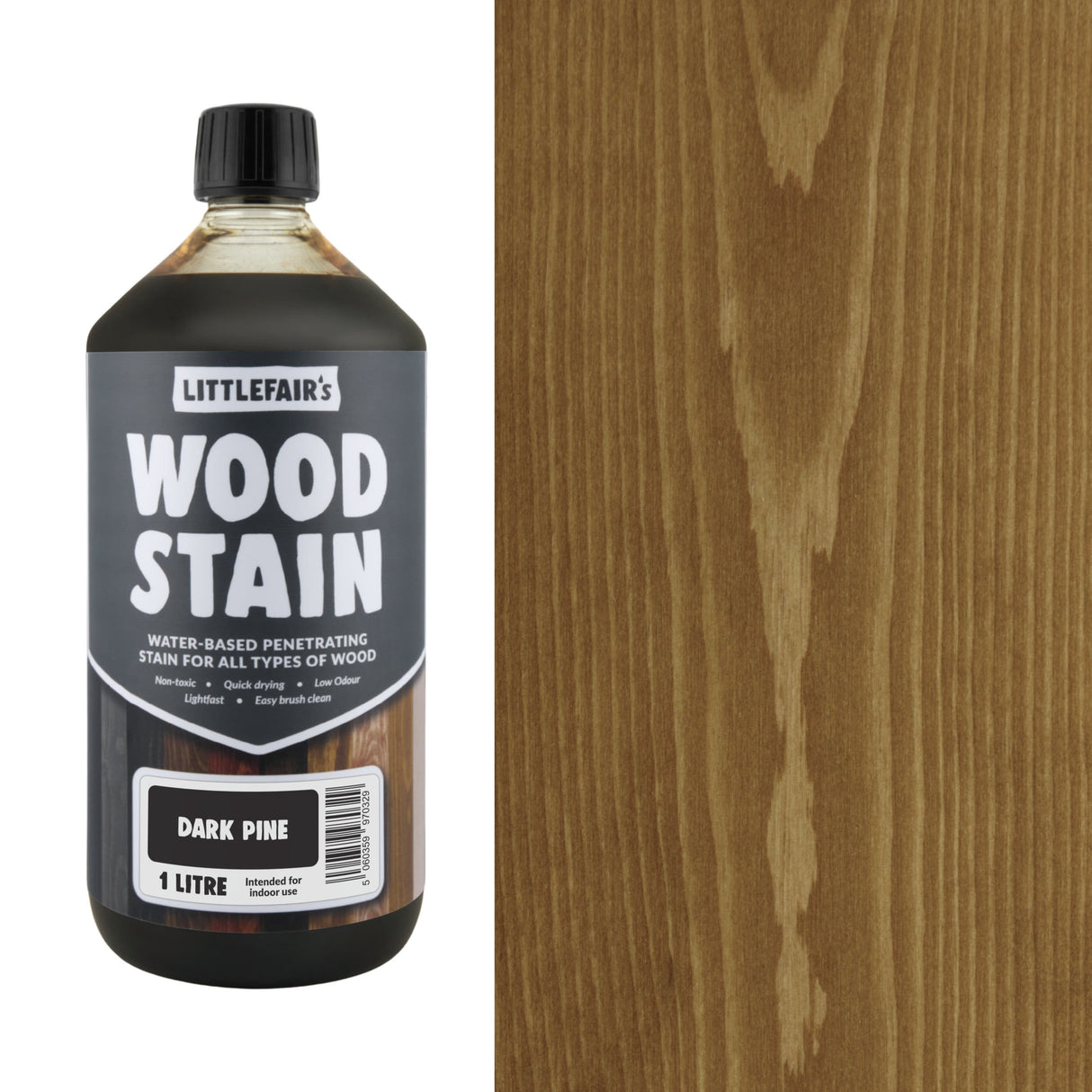 Littlefairs Water Based Wood Stains - Non Toxic & Eco Friendly