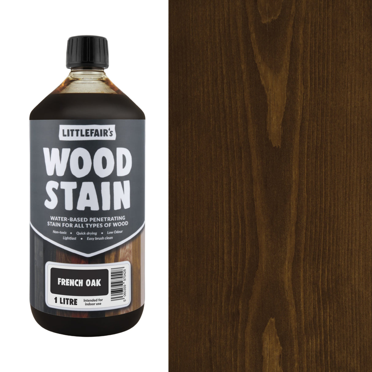Littlefairs Water Based Wood Stains - Non Toxic & Eco Friendly