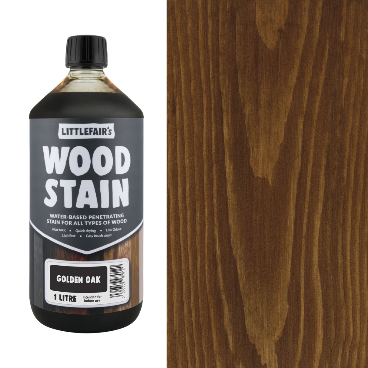 Littlefairs Water Based Wood Stains - Non Toxic & Eco Friendly