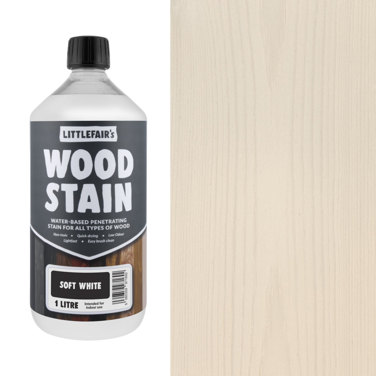 Littlefairs Water Based Wood Stains - Non Toxic & Eco Friendly