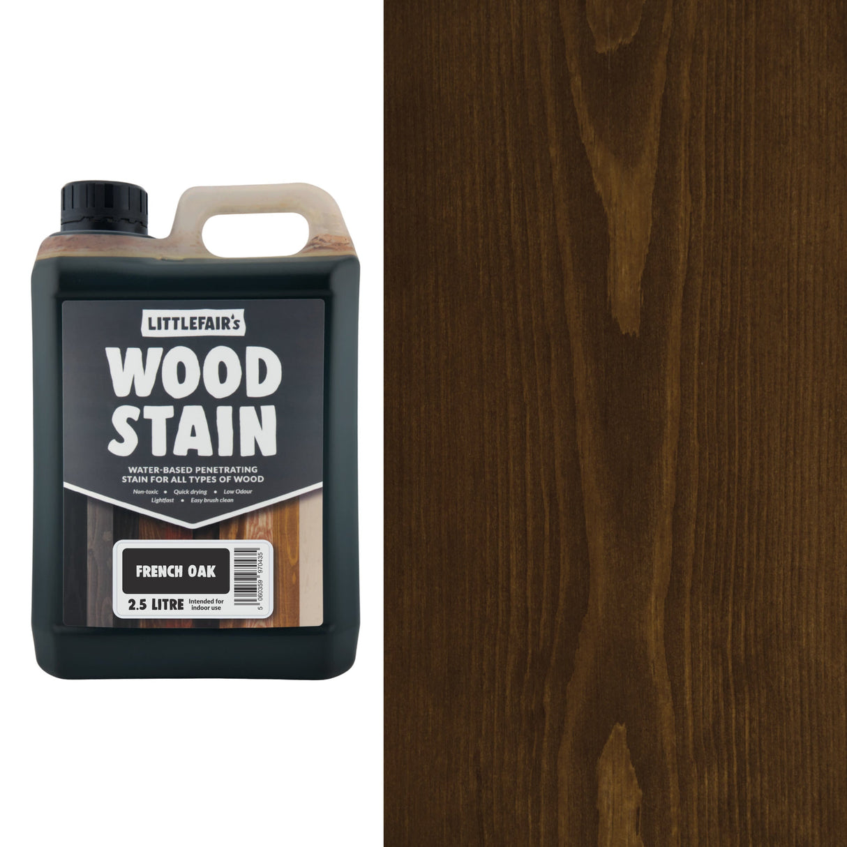 Littlefairs Water Based Wood Stains - Non Toxic & Eco Friendly