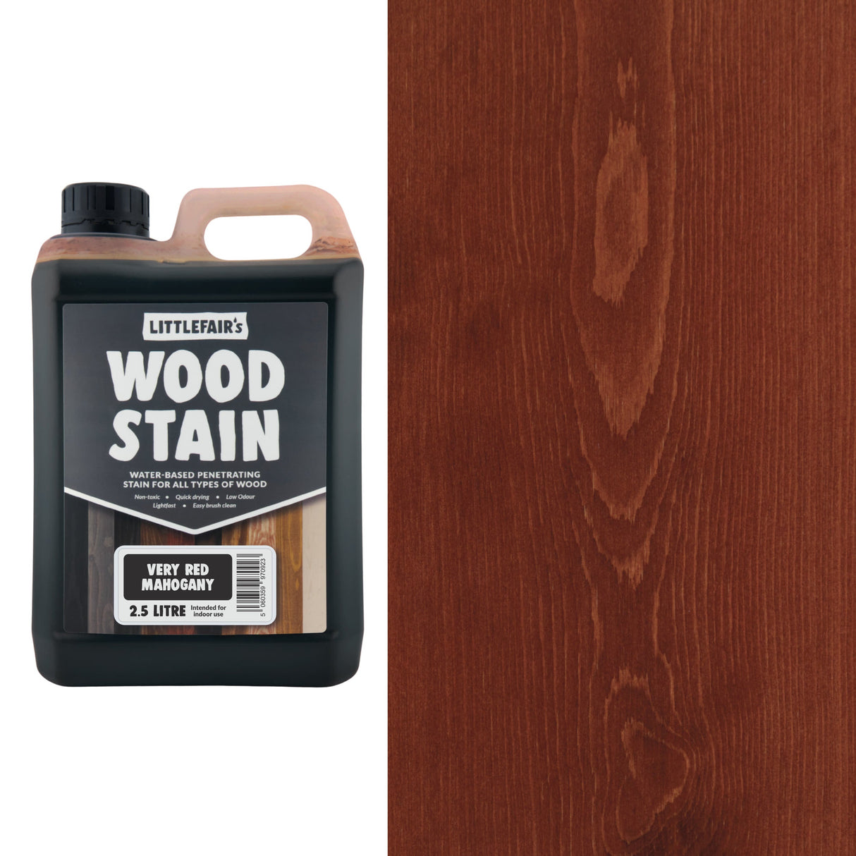 Littlefairs Water Based Wood Stains - Non Toxic & Eco Friendly