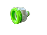 Female Tap Connector 3/4" or 1/2" BSP Female, Green/Gray
