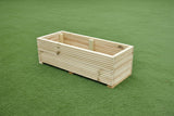 40cm Wide garden wooden decking planter