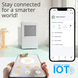 Senelux 25L/Day Dehumidifier Smart App Wi-Fi with 5.5L Water Tank, Continuous Drainage, Large Room, Sleep Mode, 24H Timer
