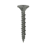 Drywall Construction Timber Stud Cement Board Screws - PH - Countersunk Wafer - Twin-Cut - Exterior - Silver Organic