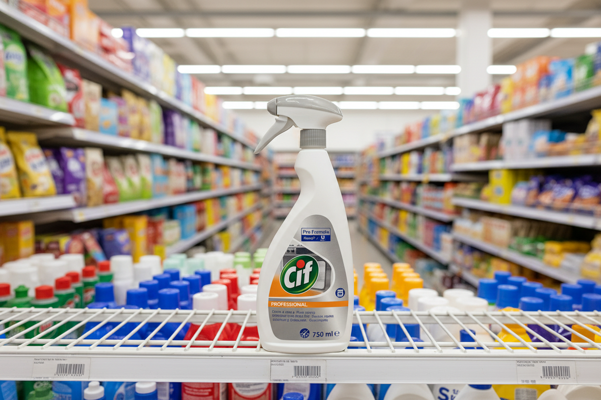 6 x Cif Pro Formula Professional Oven & Grill Cleaner 750Ml