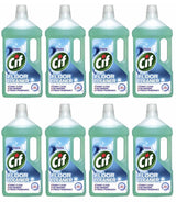 8 x Cif  Floor Cleaner Ocean 950 Ml