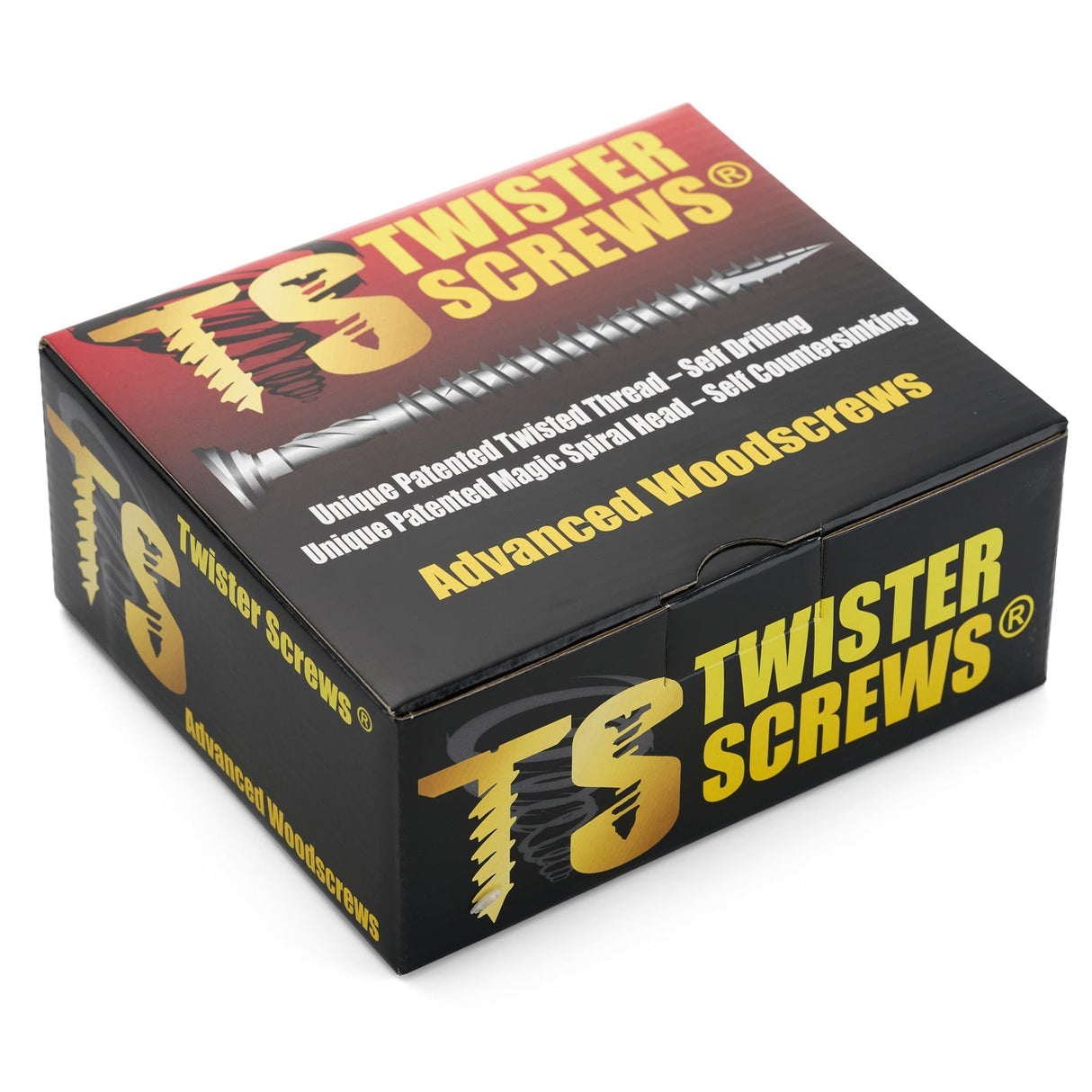 TwisterScrews MS Twister – Advanced Multipurpose Woodscrew (Magic Spiral Head)