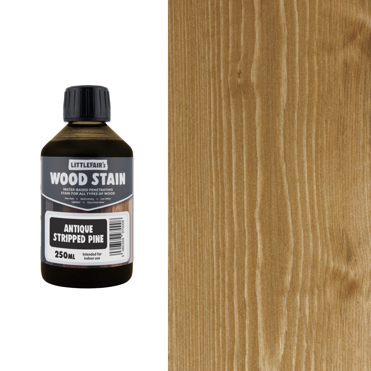Littlefairs Water Based Wood Stains - Non Toxic & Eco Friendly