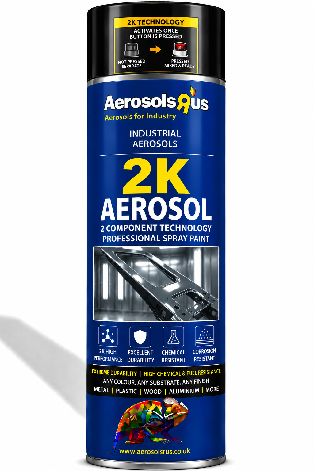 2K Aerosol Spray Paint - Any Substrate - Any Finish - Any Colour