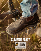 Mongrel 940030 Elastic Side Premium Boot Brown - Non Safety