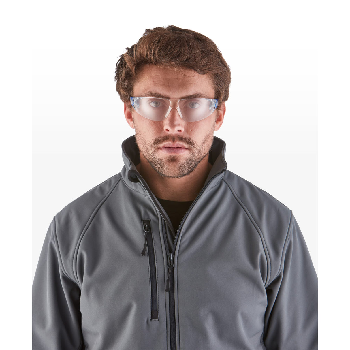 RILEY Stream Evo Clear Anti-Fog Wrap-Around Safety Glasses