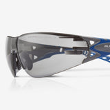 RILEY Stream Evo  Anti Fog  Wrap Around Safety Glasses with Grey Tint Lens