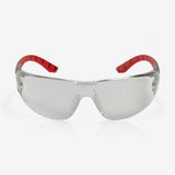 Riley Stream™ Red – Frameless, Metal-Free Safety Glasses (Indoor/Outdoor Lens)