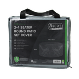 Premium Small (2-4 seater) Round Patio Set Cover - 160 (Dia.)X 80(H) cm