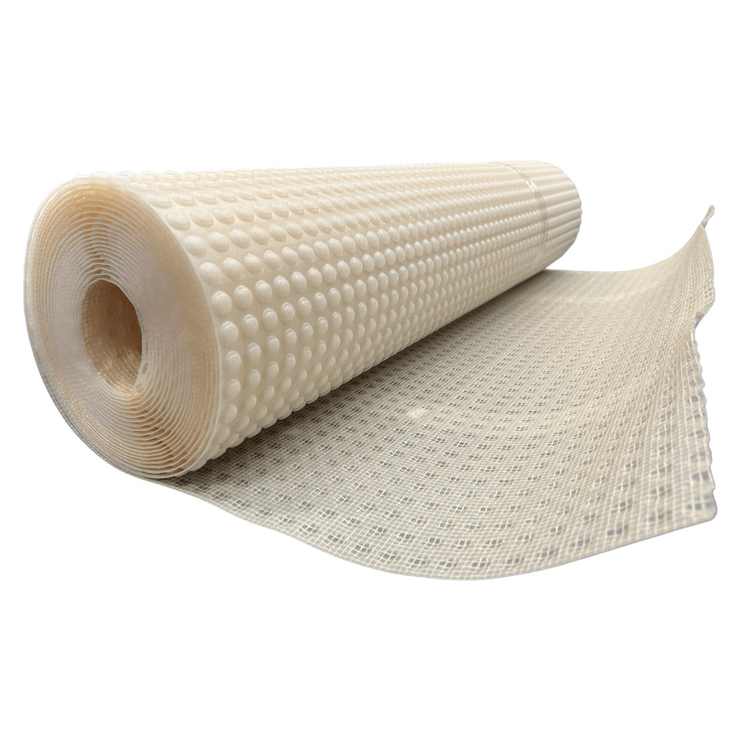 3mm Meshed Membrane Clear HDPE Damp Proofing Membrane Mesh Face