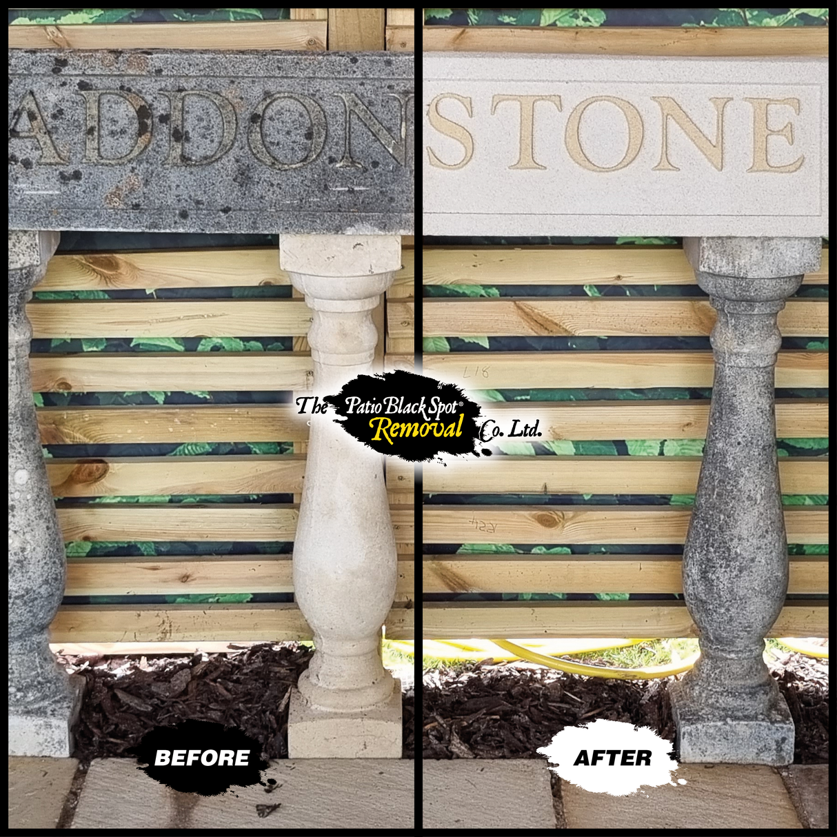 Patio Black Spot Remover For Artificial Stone