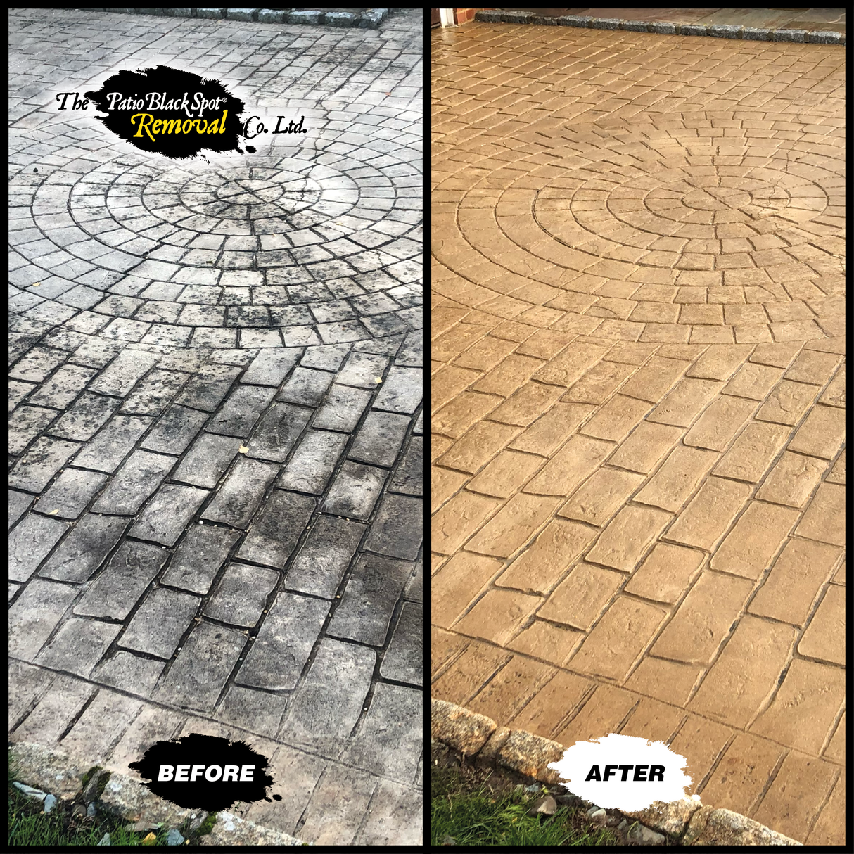 Patio Black Spot Remover For Artificial Stone