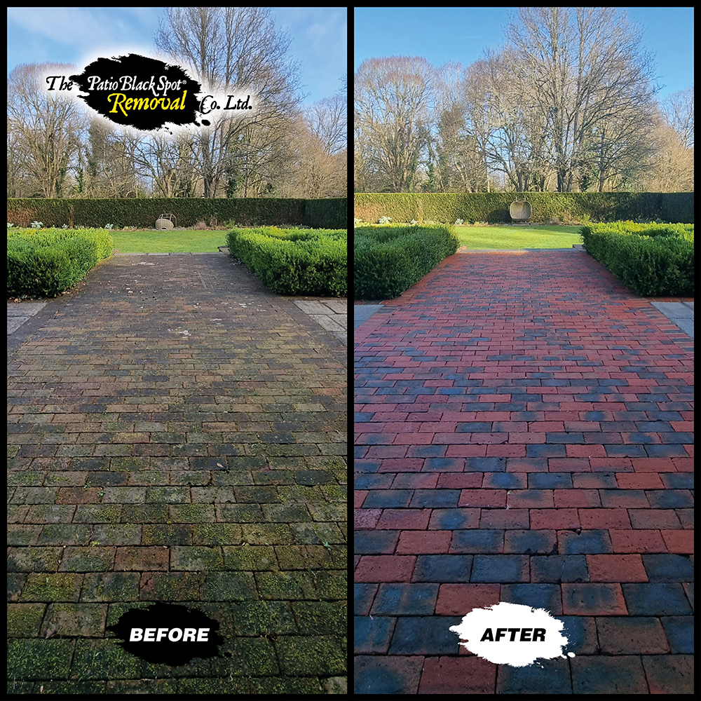 Patio Black Spot Remover For Block Paving