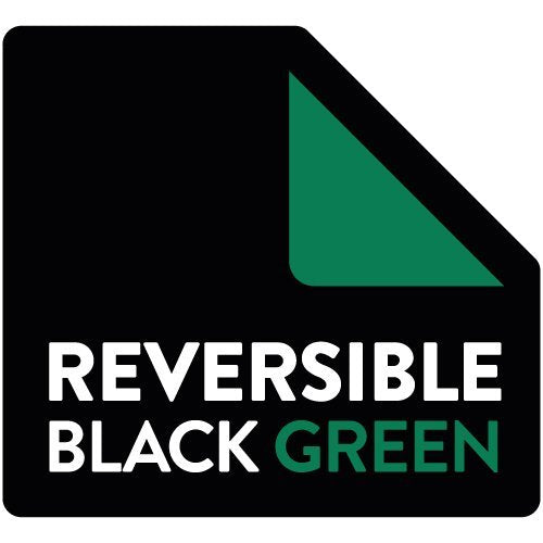 Standard Rectangular Table Cover , Reversible Green/Black, [36049]