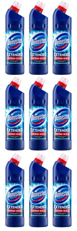 9 x Domestos  Thick Bleach Original 750 Ml