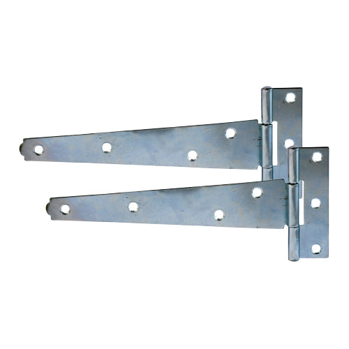 Light T Hinges – Zinc – Pair
