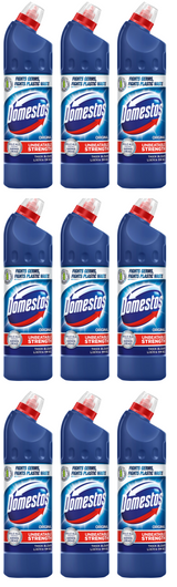 9 x Domestos Blue 750Ml