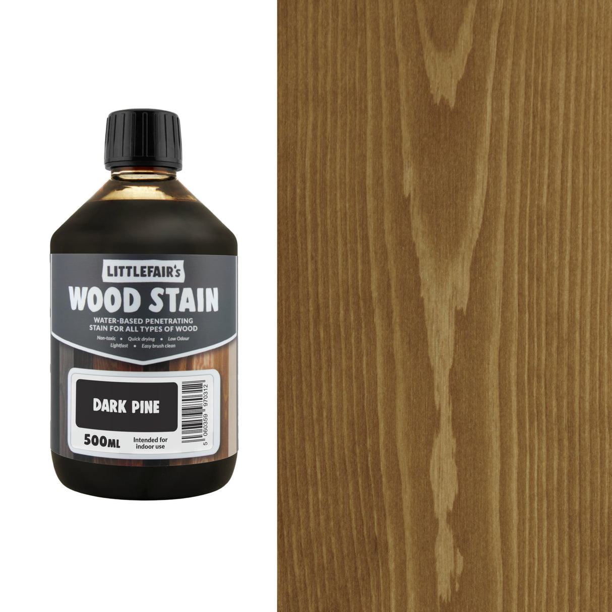 Littlefairs Water Based Wood Stains - Non Toxic & Eco Friendly