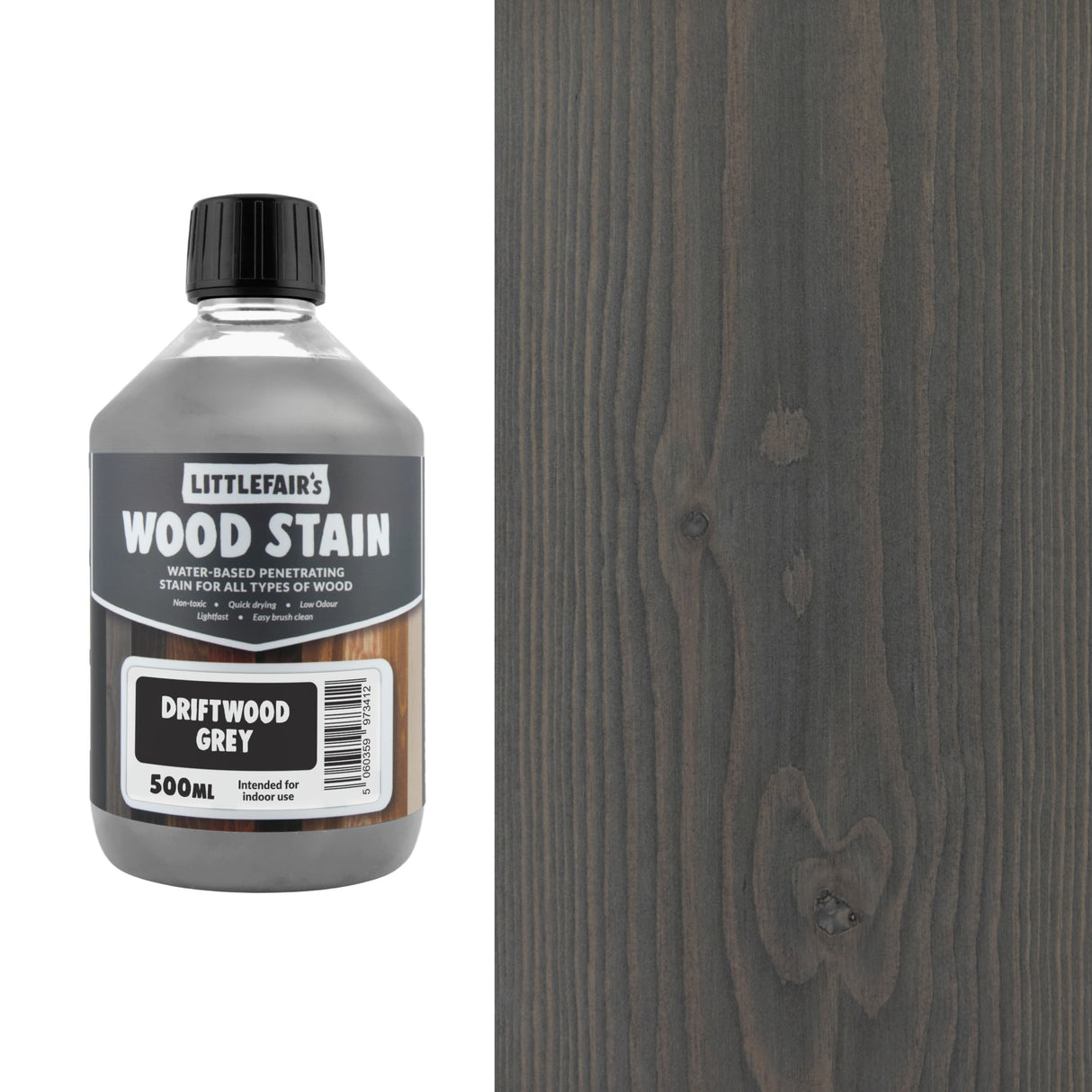 Littlefairs Water Based Wood Stains - Non Toxic & Eco Friendly