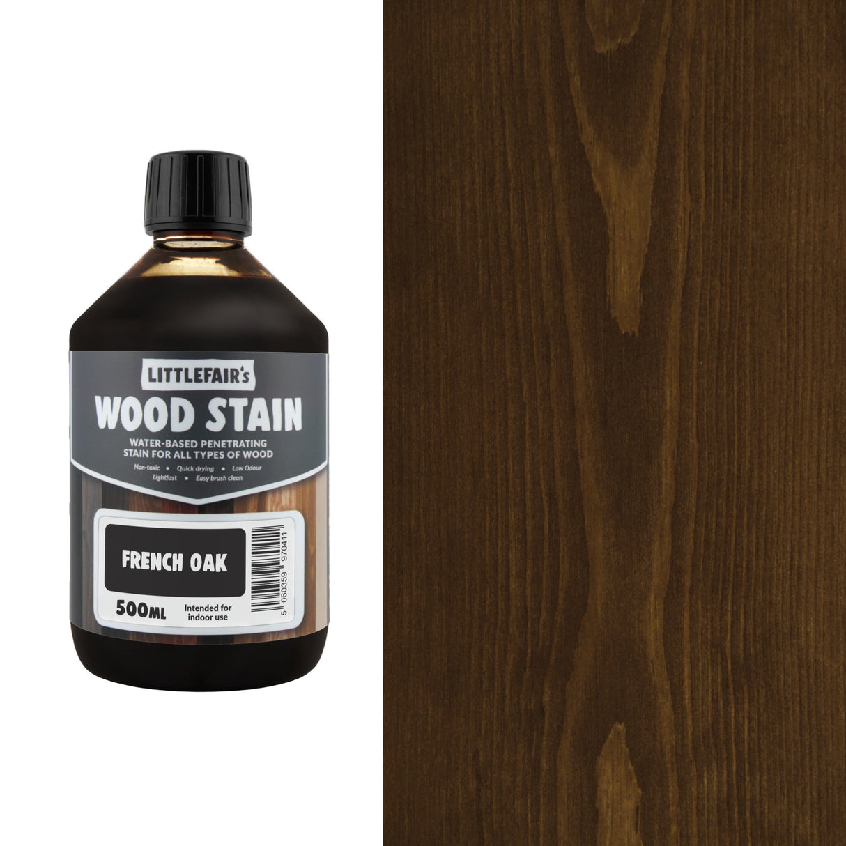 Littlefairs Water Based Wood Stains - Non Toxic & Eco Friendly
