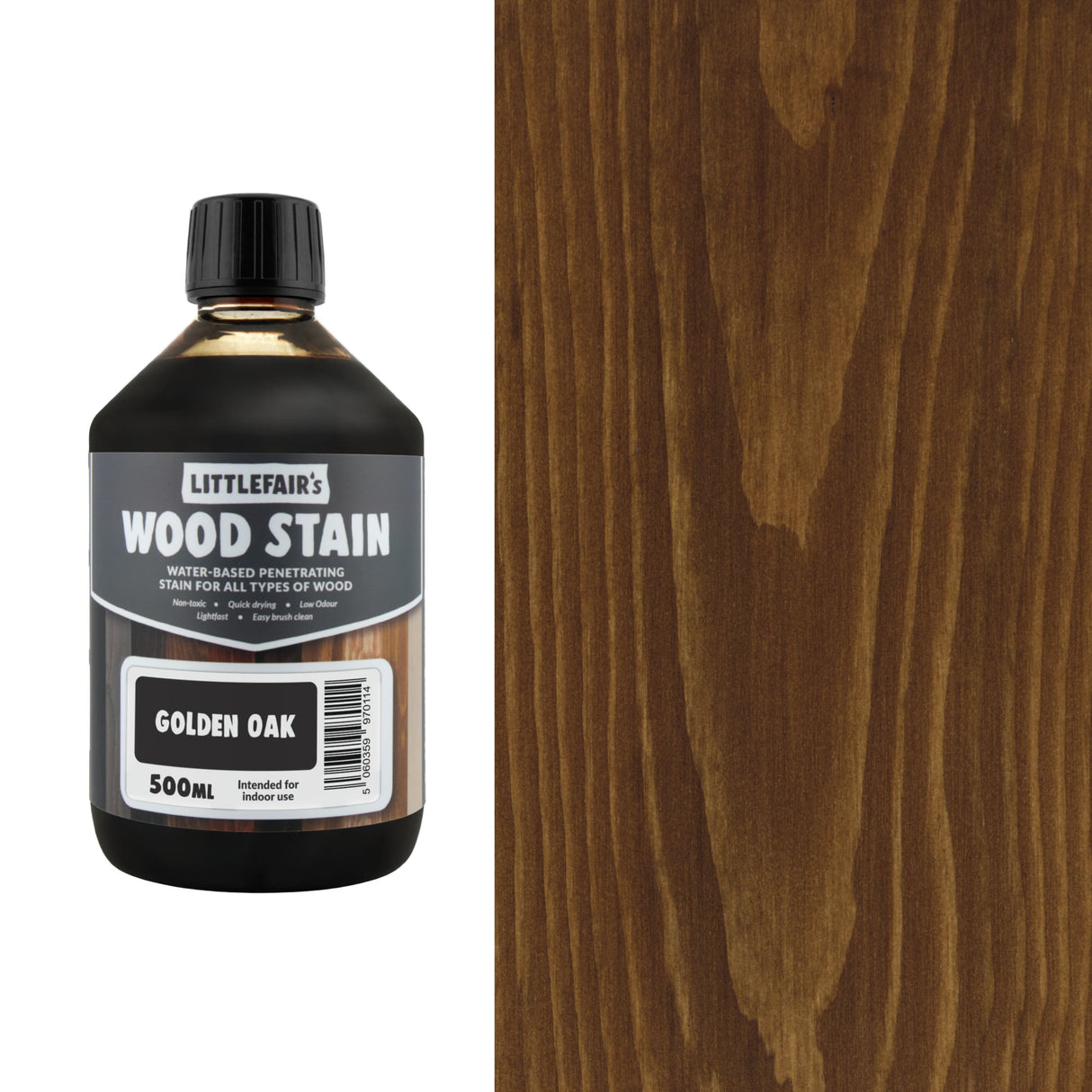 Littlefairs Water Based Wood Stains - Non Toxic & Eco Friendly