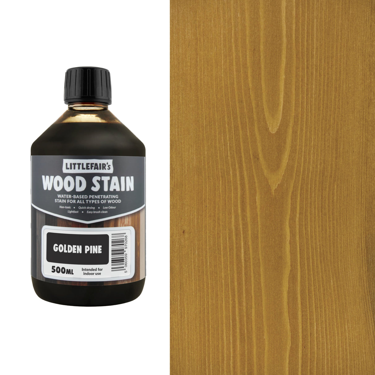 Littlefairs Water Based Wood Stains - Non Toxic & Eco Friendly