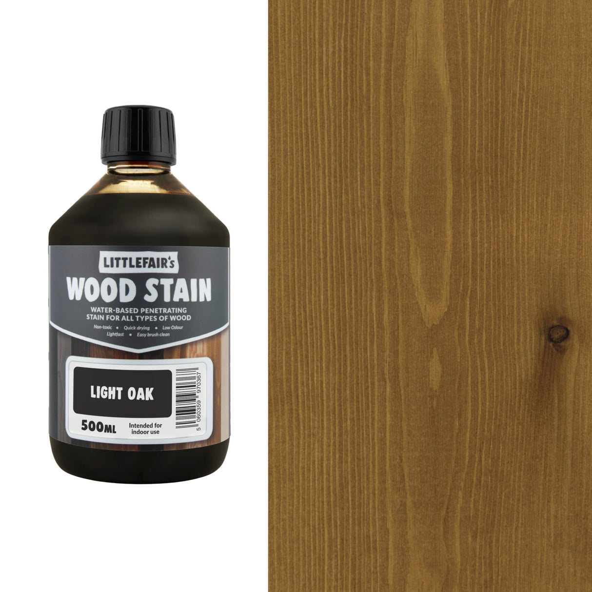 Littlefairs Water Based Wood Stains - Non Toxic & Eco Friendly
