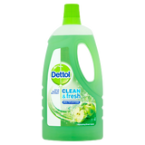 6 x Dettol Power & Fresh Green Apple 1 Litre