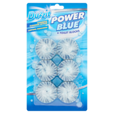 36 x Duzzit Power Blue Toilet Block - 6 Pack
