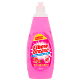 12 x Elbow Grease Pink Washing Up Liquid - 600Ml
