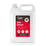 2 x Super Professional Thin Bleach - 5 LITRE