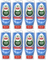8 x Fairy Max Power Antibacterial - 450ML