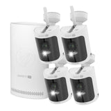 Swann AllSecure 4K Wireless Security Kit with Wire-Free Cameras & NVR Tower
