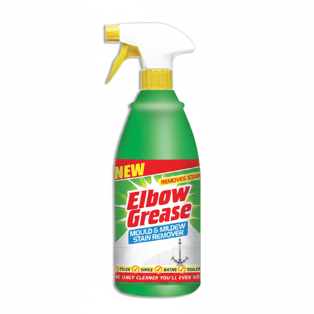 Elbow grease mould & mildew stain remover
