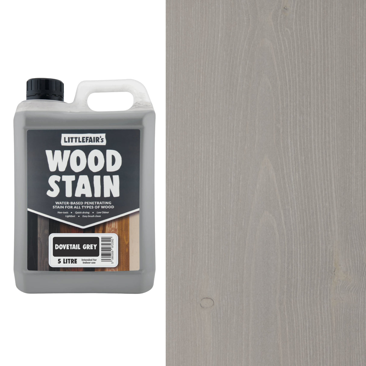 Littlefairs Water Based Wood Stains - Non Toxic & Eco Friendly